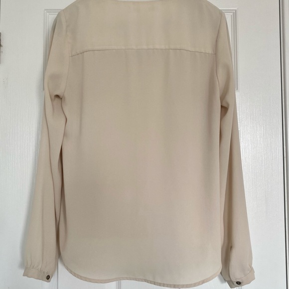 Forever 21 | Long Sleeve Sheer Chiffon Blouse - Picture 9 of 14
